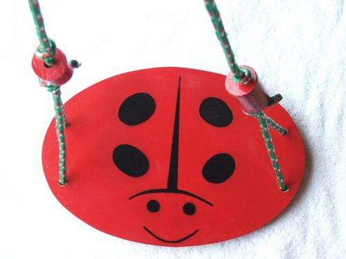 Swing, Red Ladybird - Indoor or Outdoor